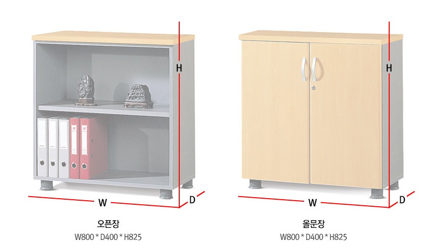 퍼즐 2단 책장